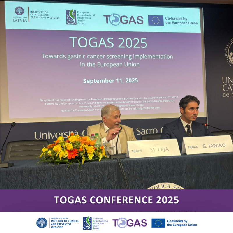 TOGAS Conference 2025 in Rome