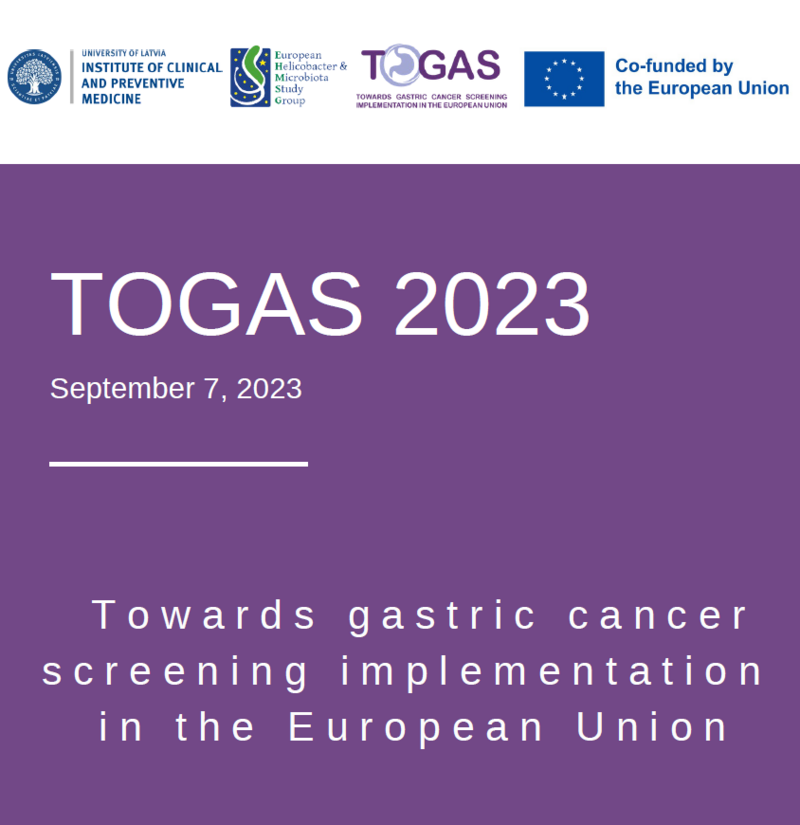 Discussion of experts and policy makers on gastric cancer prevention will take place in Antwerp